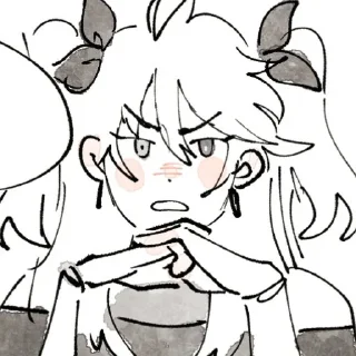 Стикер девочки етолди>>> - 2