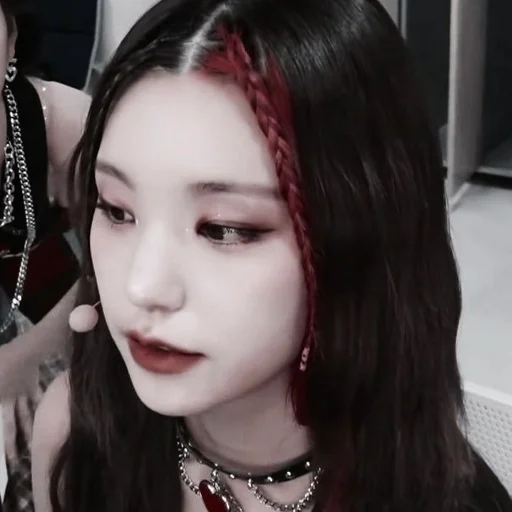 person human face lip