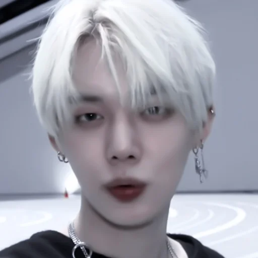 person human face lip