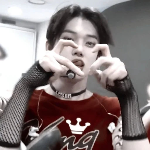 person human face clothing