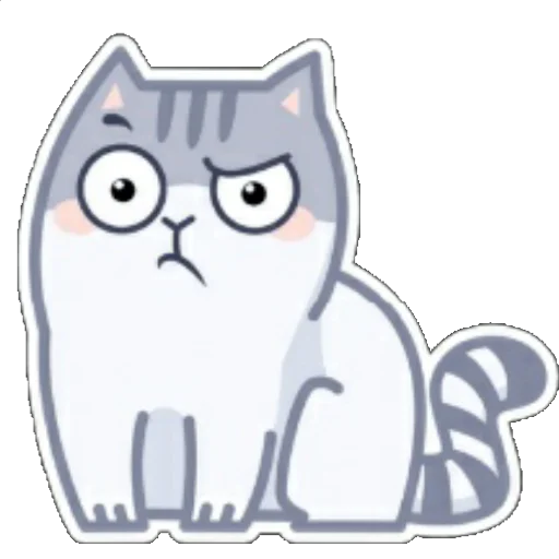 кошка клипарт мультфильм