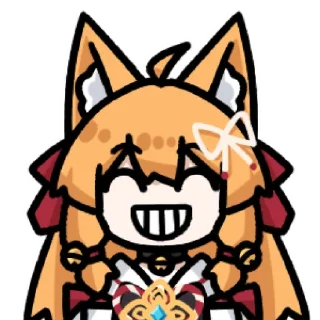 Sticker B站 葉月稲荷 @zhaxia_cn - 10