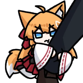 Sticker B站 葉月稲荷 @zhaxia_cn - 1