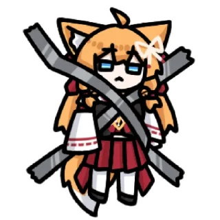 Sticker B站 葉月稲荷 @zhaxia_cn - 9