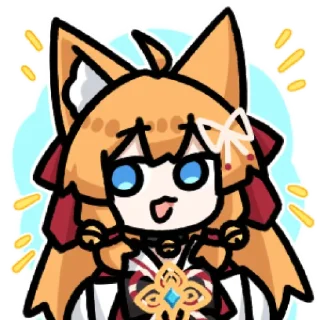 Sticker B站 葉月稲荷 @zhaxia_cn - 8