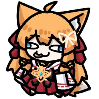 Sticker B站 葉月稲荷 @zhaxia_cn - 3