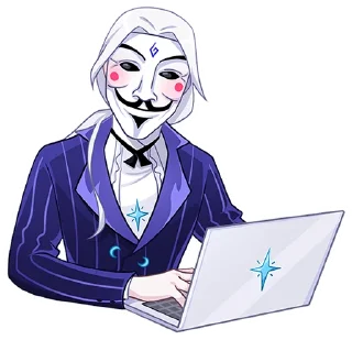 Sticker Инь без текста @TgSticker - 7