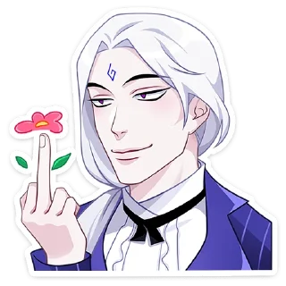 Sticker Инь без текста @TgSticker - 9