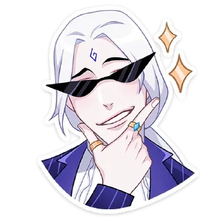 Sticker Инь без текста @TgSticker - 10