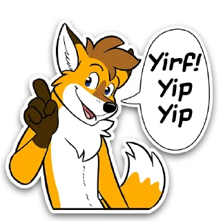 Стикер Foxbrush Tellpack - 0