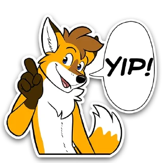 Стикер Foxbrush Tellpack - 4