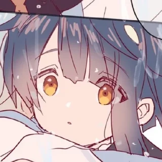 Стикер син цюшка - 9