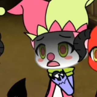 Sticker Главная фанатка Кримсона, пошла нах - 1