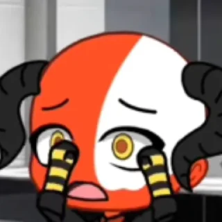 Sticker Главная фанатка Кримсона, пошла нах - 9