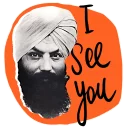 Стикер Yogi Ji - 4