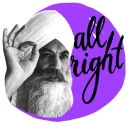 Стикер Yogi Ji - 2