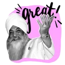 Стикер Yogi Ji - 6