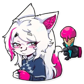 Стикер Yoki J - 1