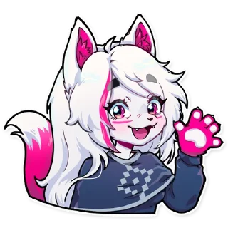 Стикер Yoki J - 3