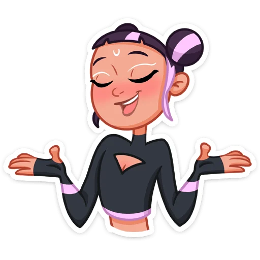 Sticker Йоко :: @stickroom - 10