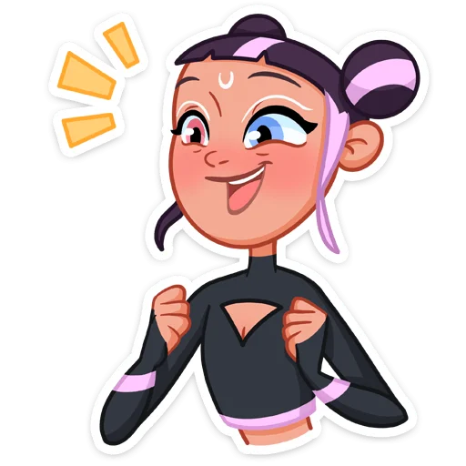 Sticker Йоко :: @stickroom - 4