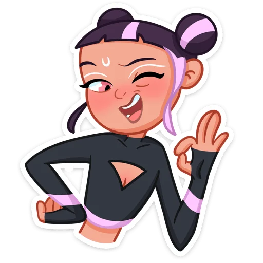 Sticker Йоко :: @stickroom - 3