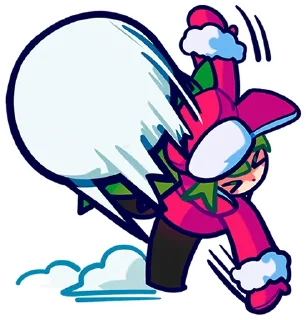 Стикер Ёля без надписей от @stickers_vk - 6