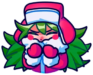 Стикер Ёля без надписей от @stickers_vk - 9