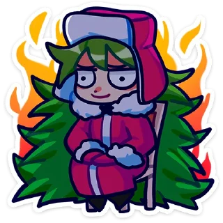 Стикер Ёля без надписей от @stickers_vk - 4