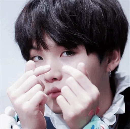 person human face bangs