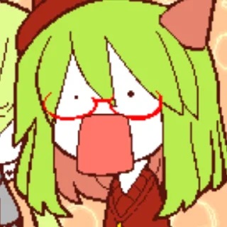 Sticker йозафайр милашка - 7