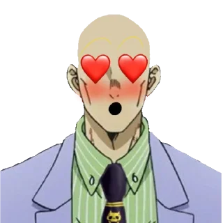 Sticker Кира Йошикаге @w1ntoxxx - 0