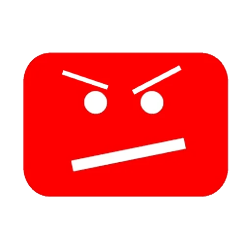 Sticker youtubeprotest - 1