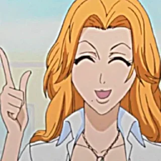 Sticker ☔️Мацумото Рангику☔️ @animestikersp - 10