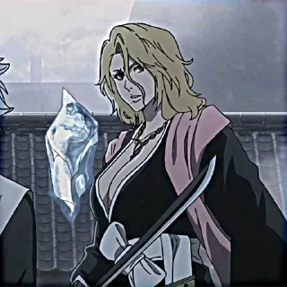 Sticker ☔️Мацумото Рангику☔️ @animestikersp - 4