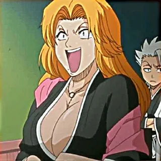 Sticker ☔️Мацумото Рангику☔️ @animestikersp - 9