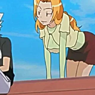 Sticker ☔️Мацумото Рангику☔️ @animestikersp - 2