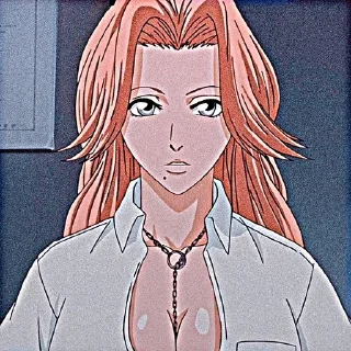 Sticker ☔️Мацумото Рангику☔️ @animestikersp - 1