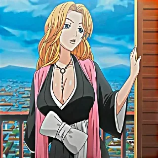 Sticker ☔️Мацумото Рангику☔️ @animestikersp - 6