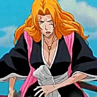 Sticker ☔️Мацумото Рангику☔️ @animestikersp - 3