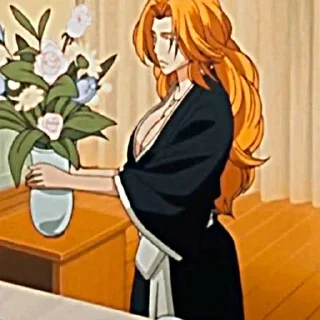 Sticker ☔️Мацумото Рангику☔️ @animestikersp - 11