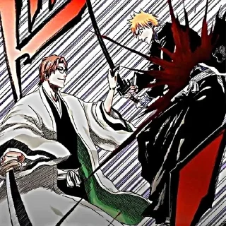 Sticker ☔️Айзен Соске☔️ @animestikersp - 2