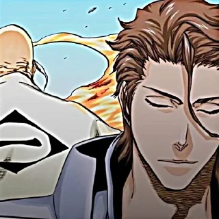 Sticker ☔️Айзен Соске☔️ @animestikersp - 7