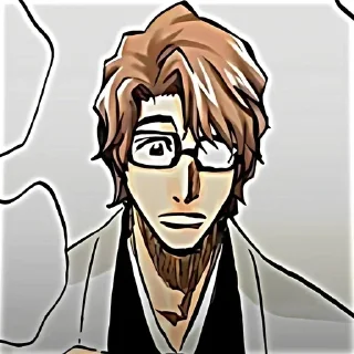 Sticker ☔️Айзен Соске☔️ @animestikersp - 9