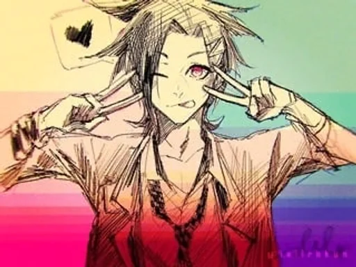 аниме иллюстрация Художественная литература