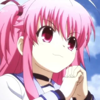Sticker yui / angel beats - 8
