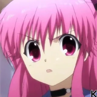 Sticker yui / angel beats - 1