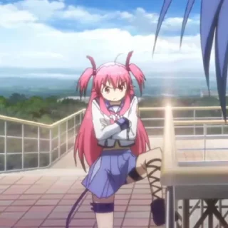 Sticker yui / angel beats - 2