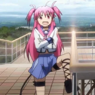 Sticker yui / angel beats - 4