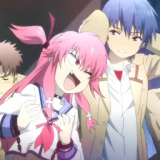 Sticker yui / angel beats - 5